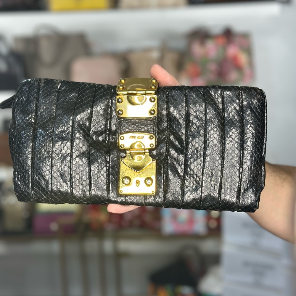 Miu Miu Exotic Clutch